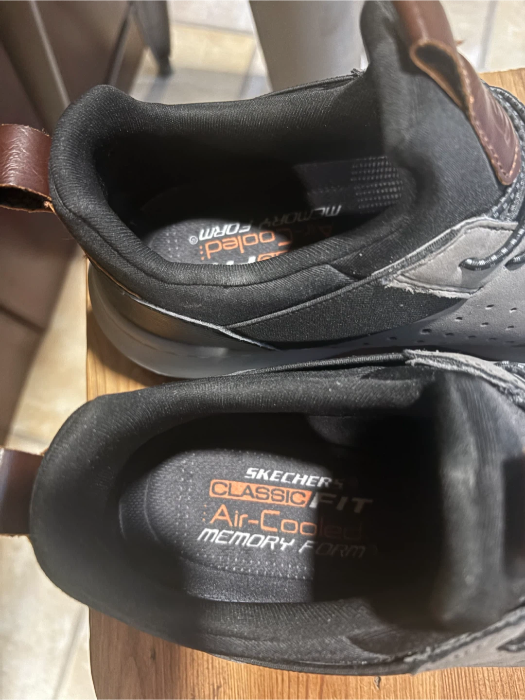 Skechers Men's "Classic Fit Air-Cooled Memory Foam" Sneakers - photo 4