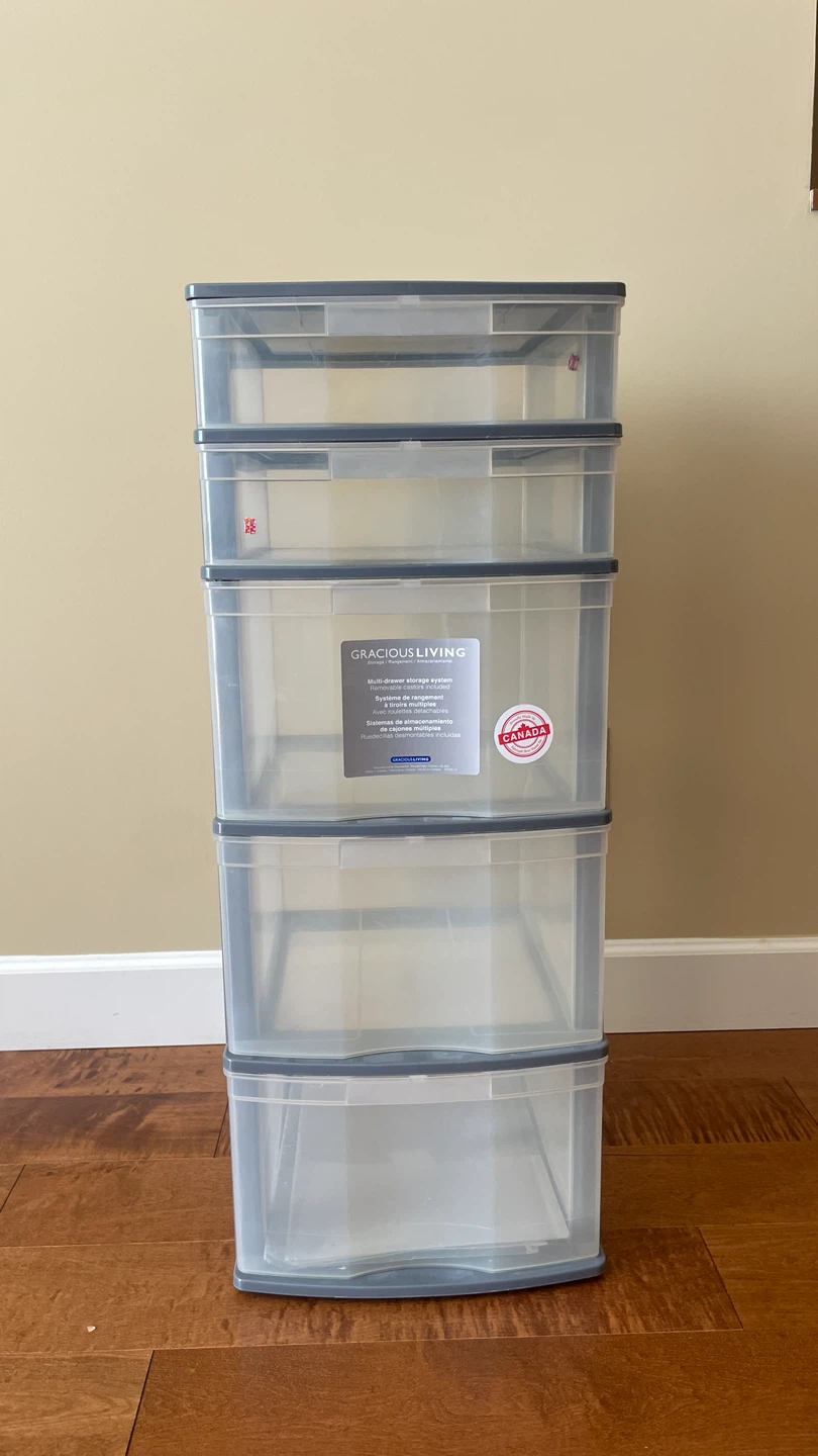 Gracious Living Multi-Drawer Storage System