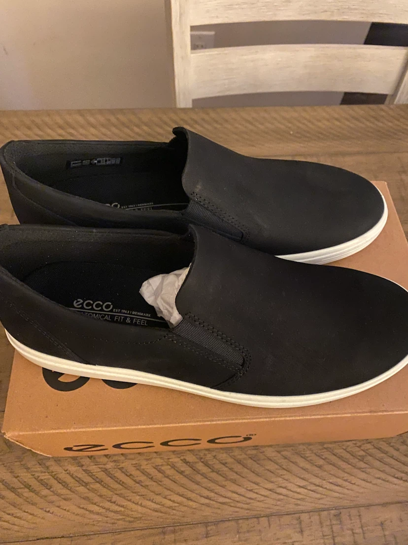 Ecco Black Slip-On Sneakers size 40/41 - photo 4