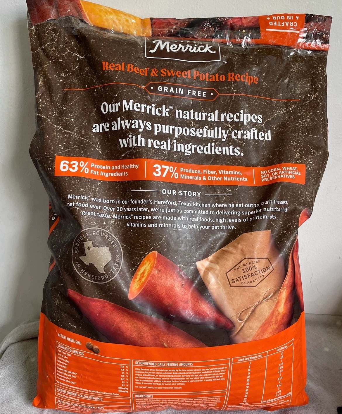 20lbs Merricks Dog Food-Chicken Free - photo 2