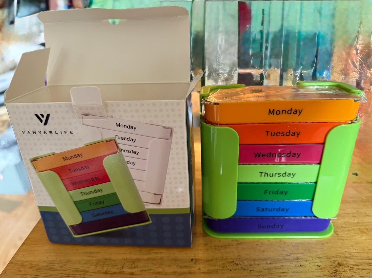 Vanyarlife 7-Day Pill Organizer