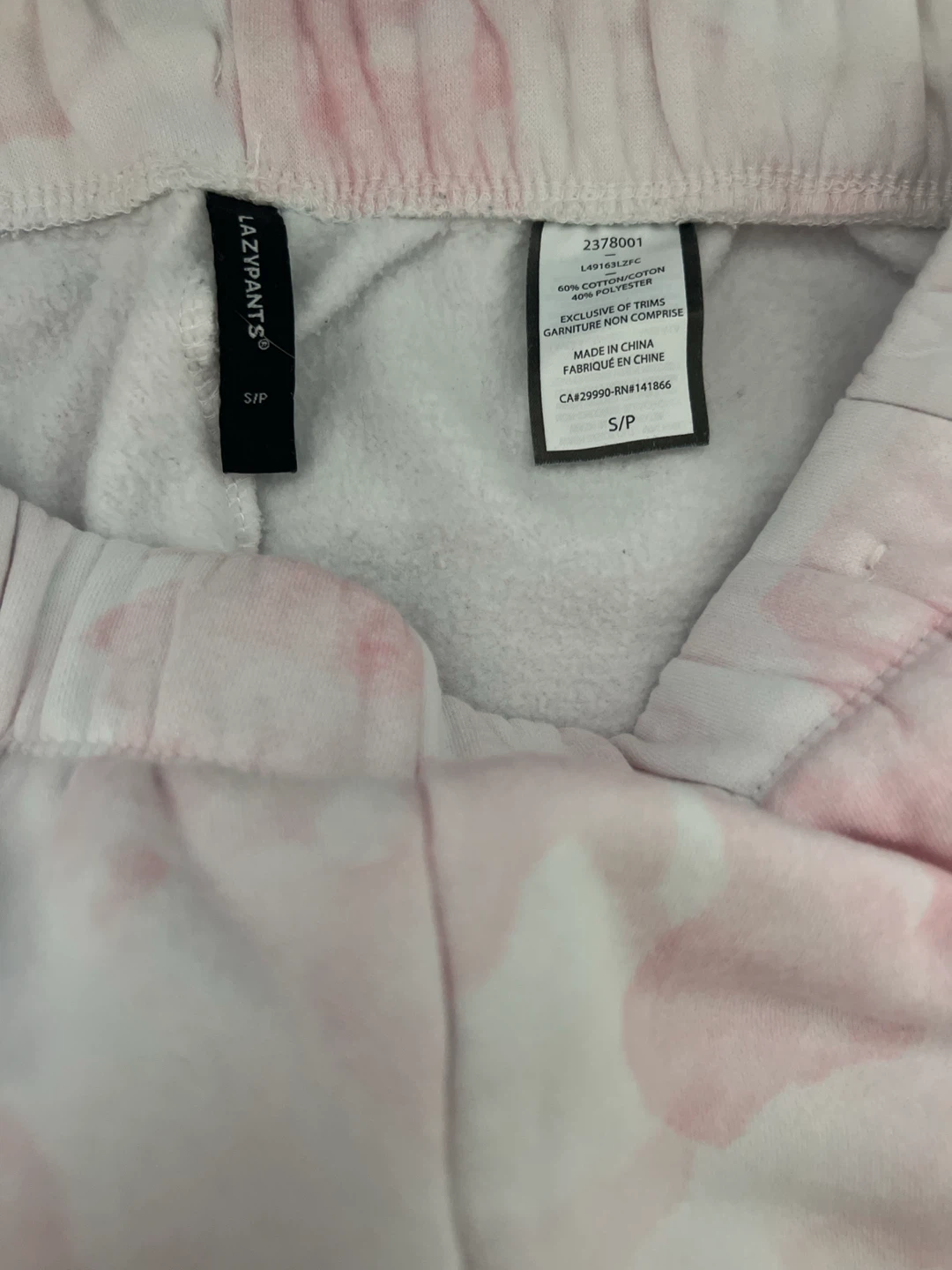 LazyPants Pink Sweatpants Size Small - photo 2