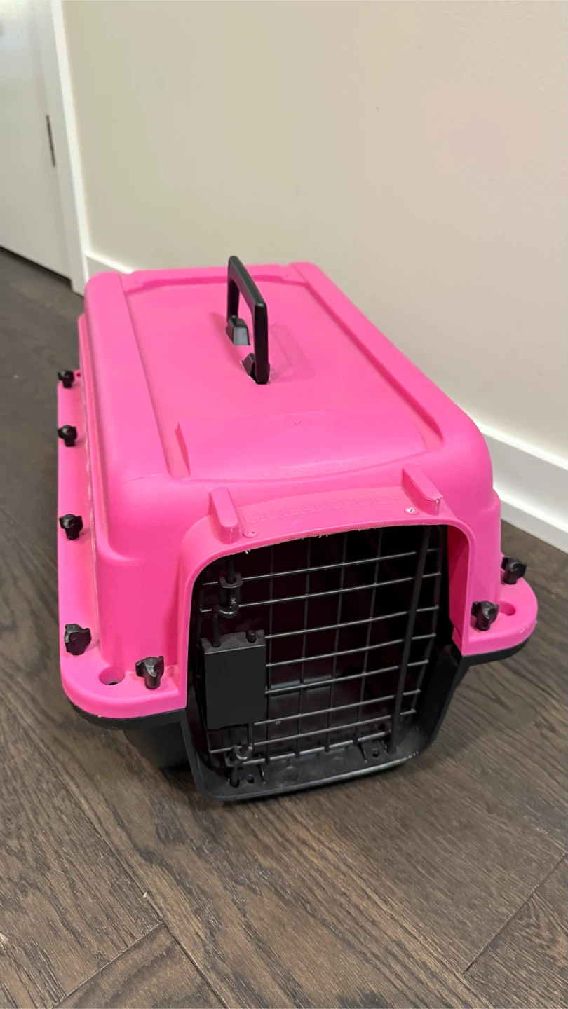 Pink Pet Carrier