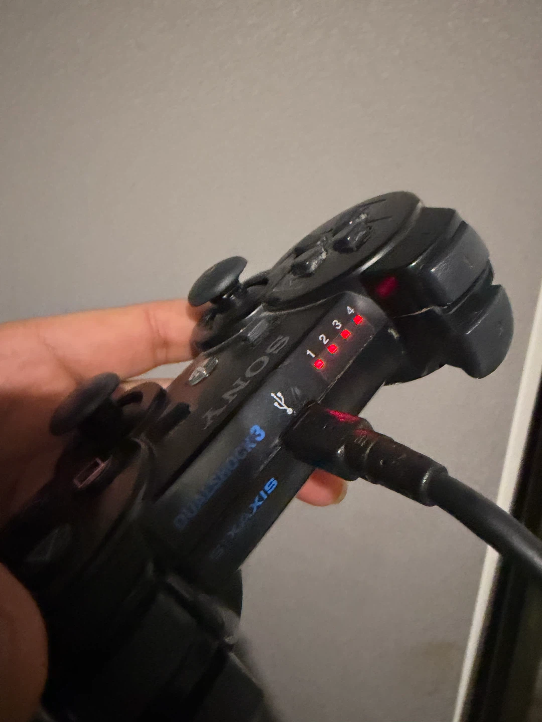 2 Genuine Sony PS3 DualShock 3 Controllers - photo 2