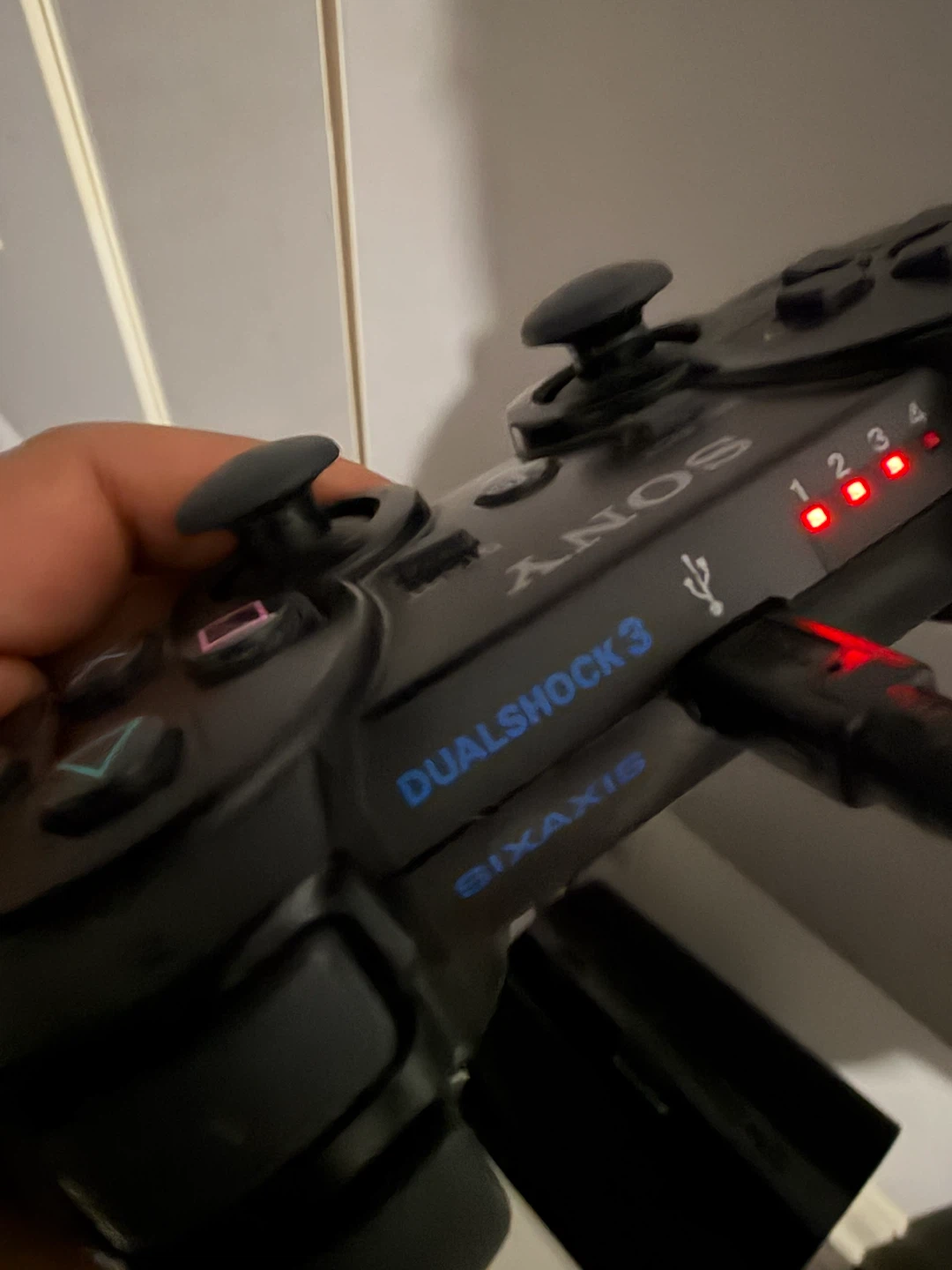 2 Genuine Sony PS3 DualShock 3 Controllers - photo 3