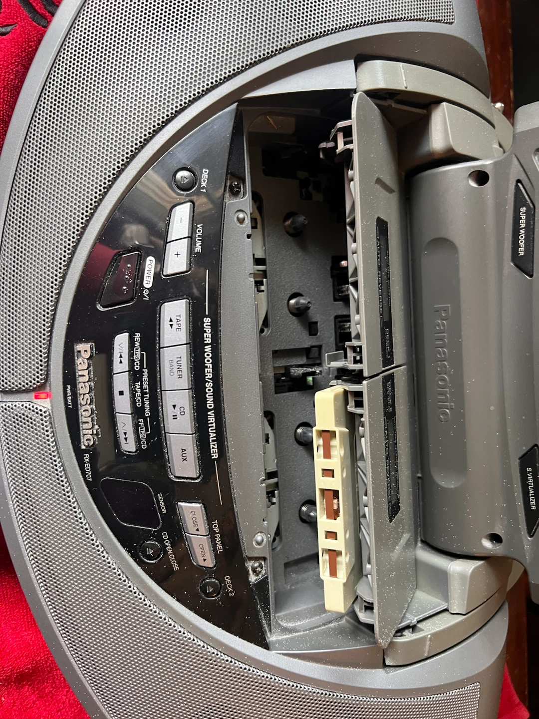 Panasonic RX-ED707 Portable Stereo System - photo 5
