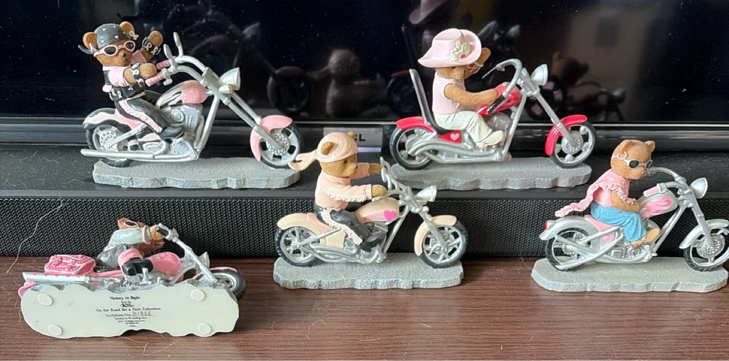 Set of 5 Teddy Bears Collection