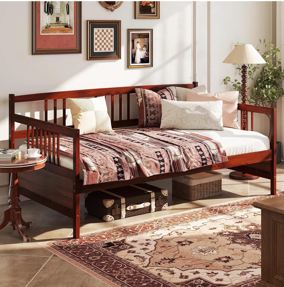 New! Wooden Daybed Frame - Twin Size