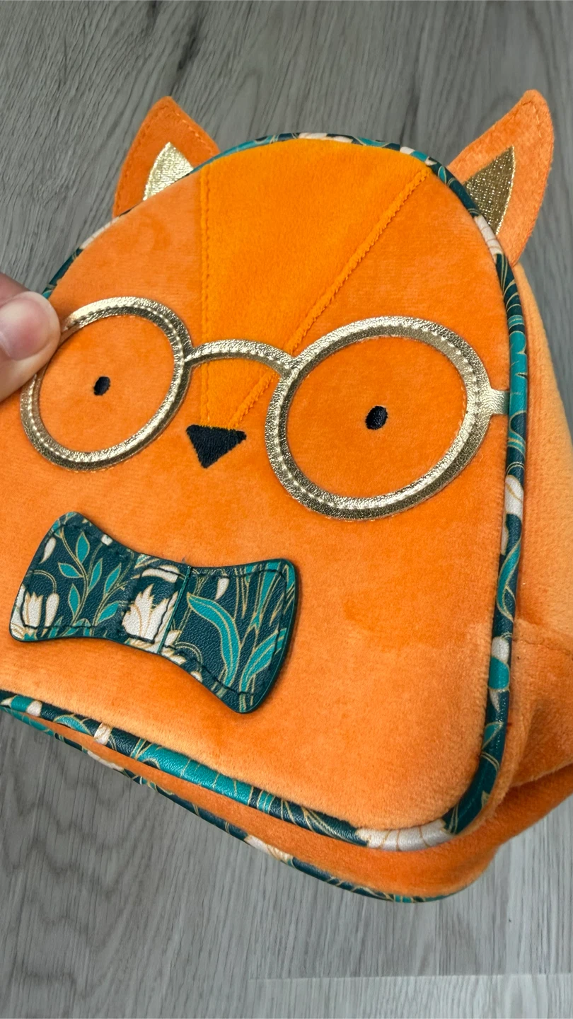Brand new with tags cute fox zip up mini bag - photo 5