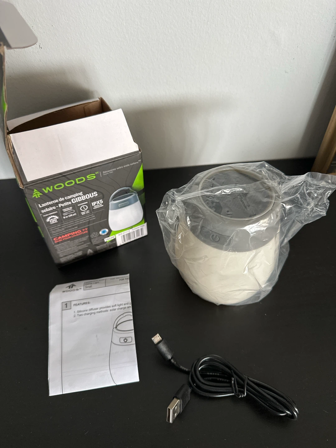 Woods Gibbous Solar Camp Light - Small - photo 2
