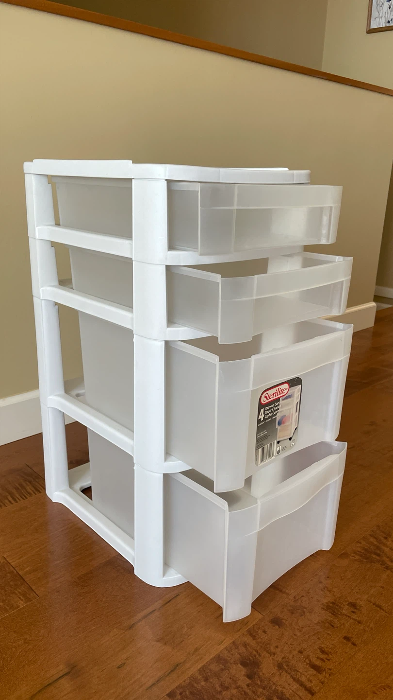 Sterilite 4-Drawer Cart - photo 2