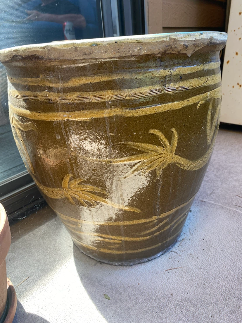 $100 each - Dragon Ceramic Planter Pot