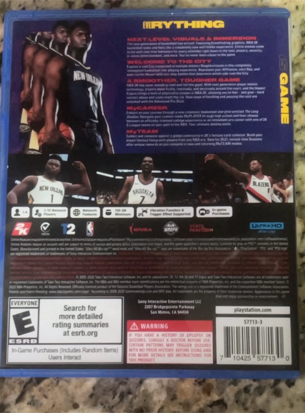 NBA  2k21 ps5 - photo 2