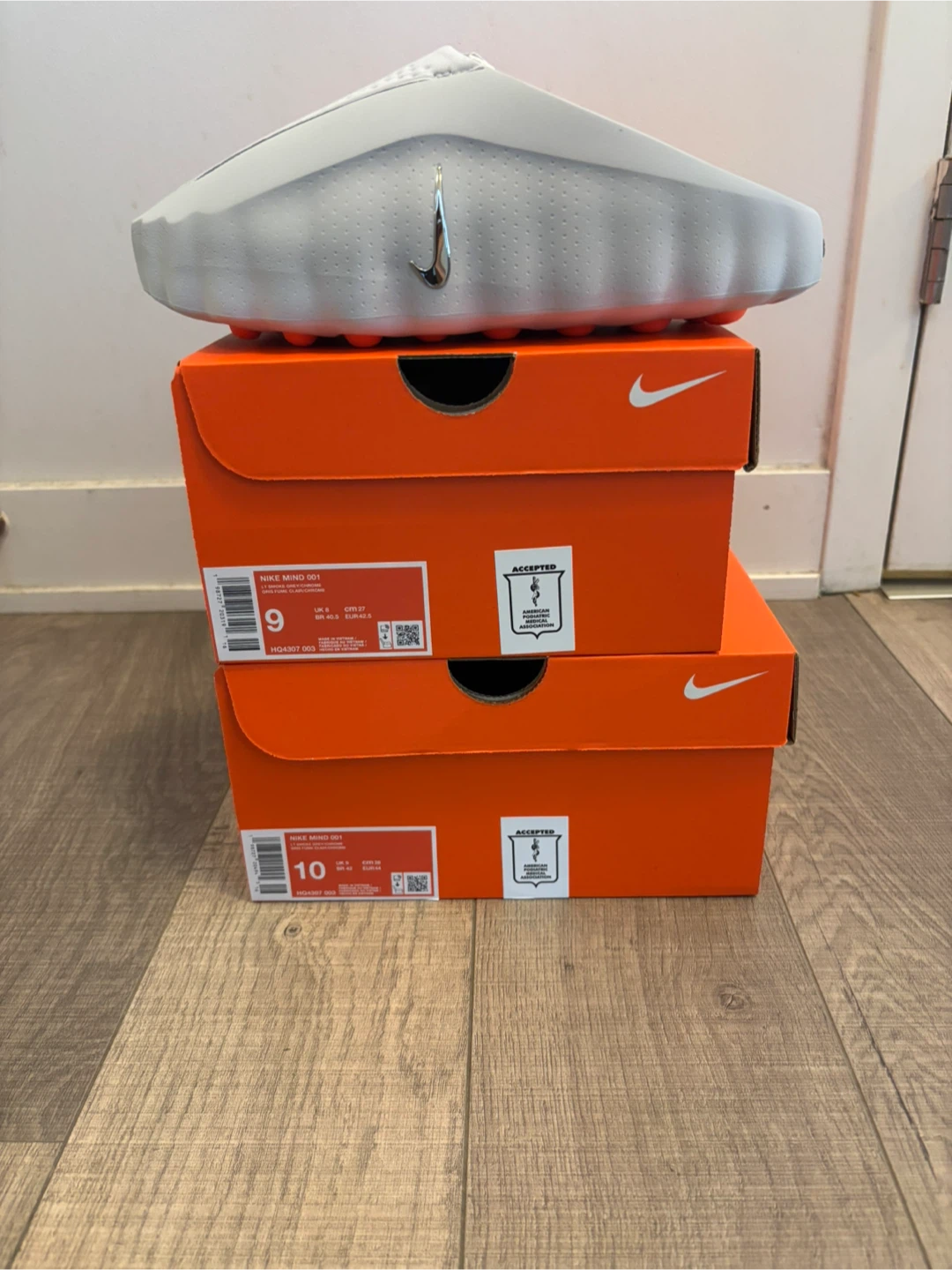 Nike Mind 001 Slide Light Smoke Grey