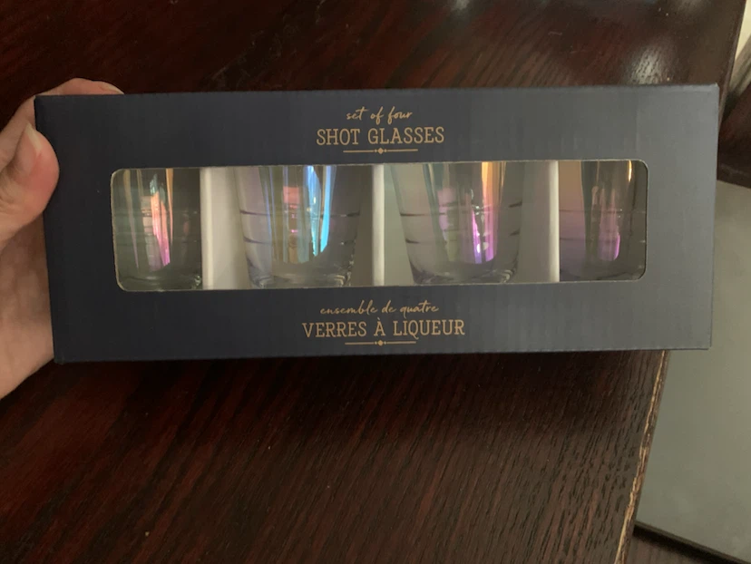 New in package - Set of 4 Shot Glasses