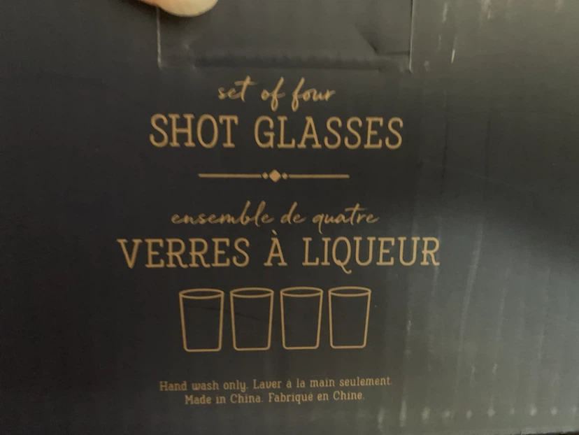 New in package - Set of 4 Shot Glasses - photo 3