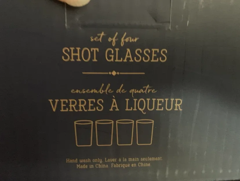 New in package - Set of 4 Shot Glasses - photo 3