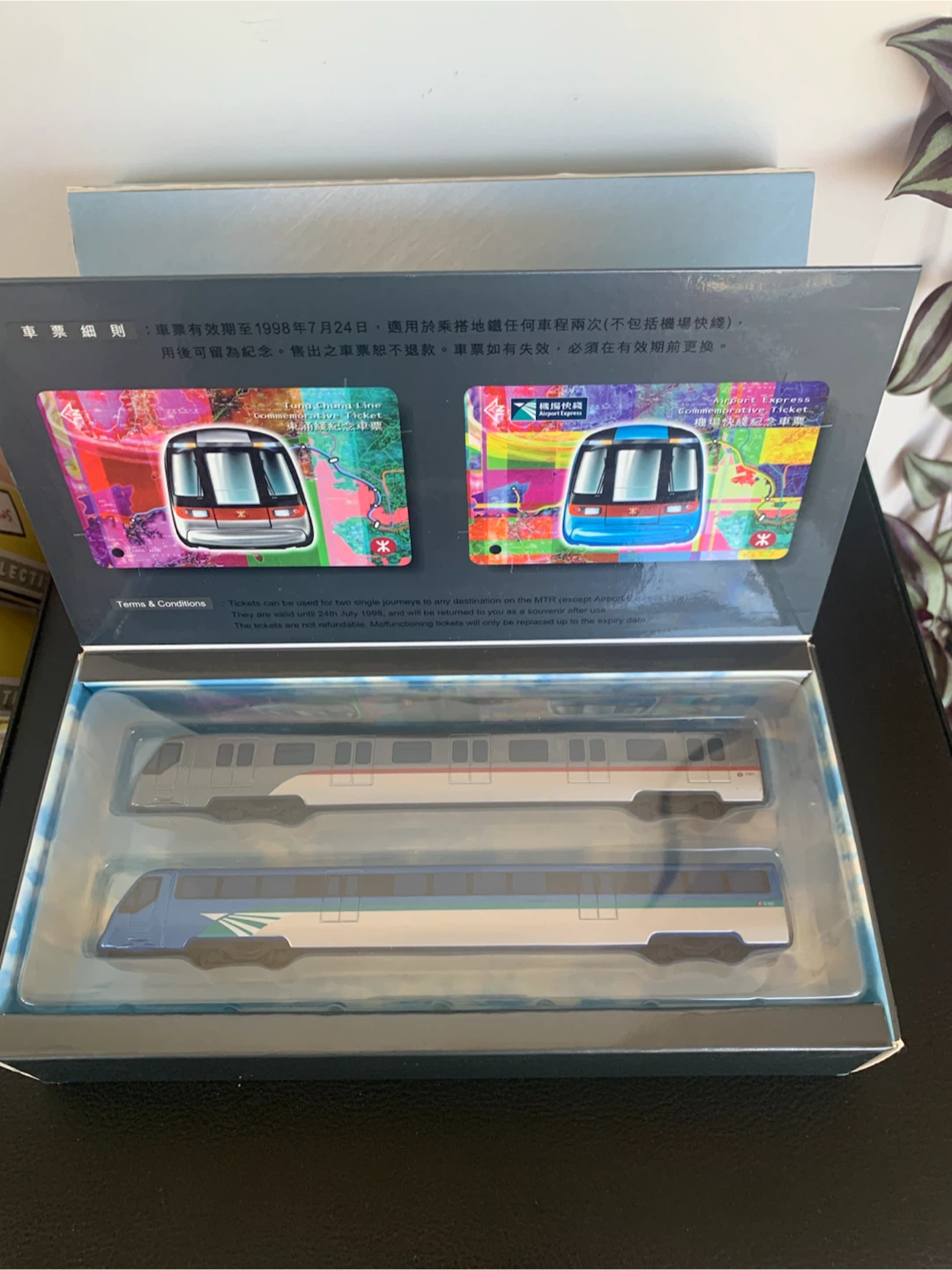 MTR Airport Express & Tung Chung Line Train Model Set - photo 5