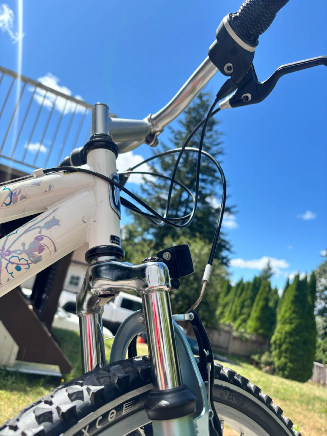 White and Teal Mountain Bike - photo 3