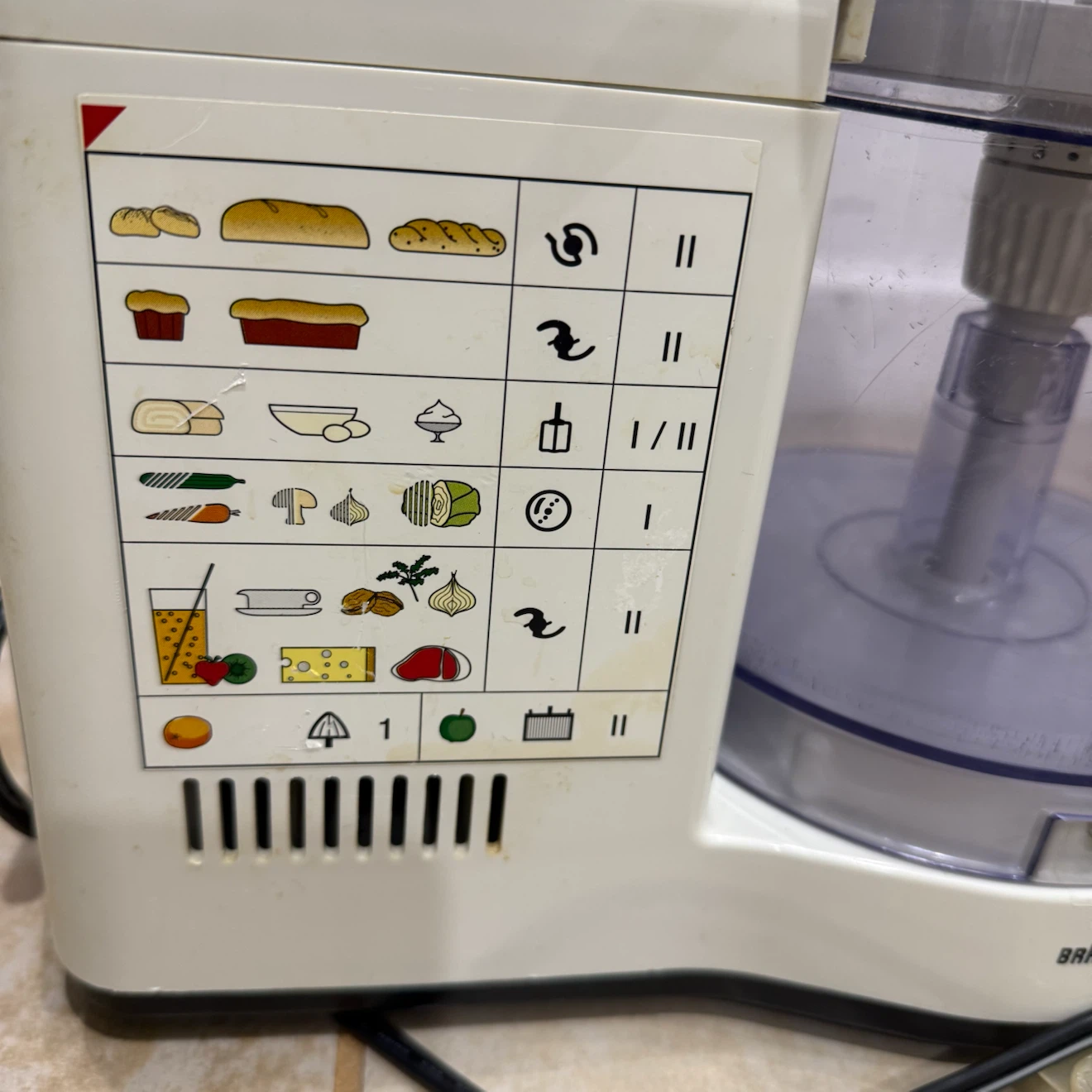 Braun Food Processor