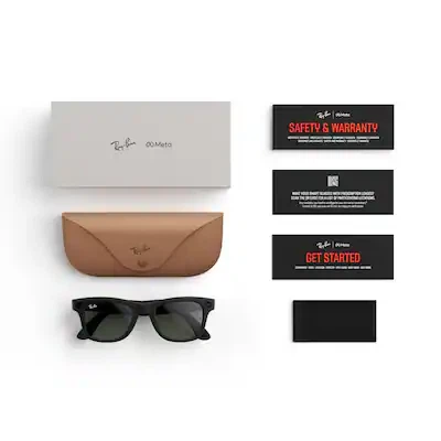 Ray-Ban Meta Wayfarer Smart Glasses - Black