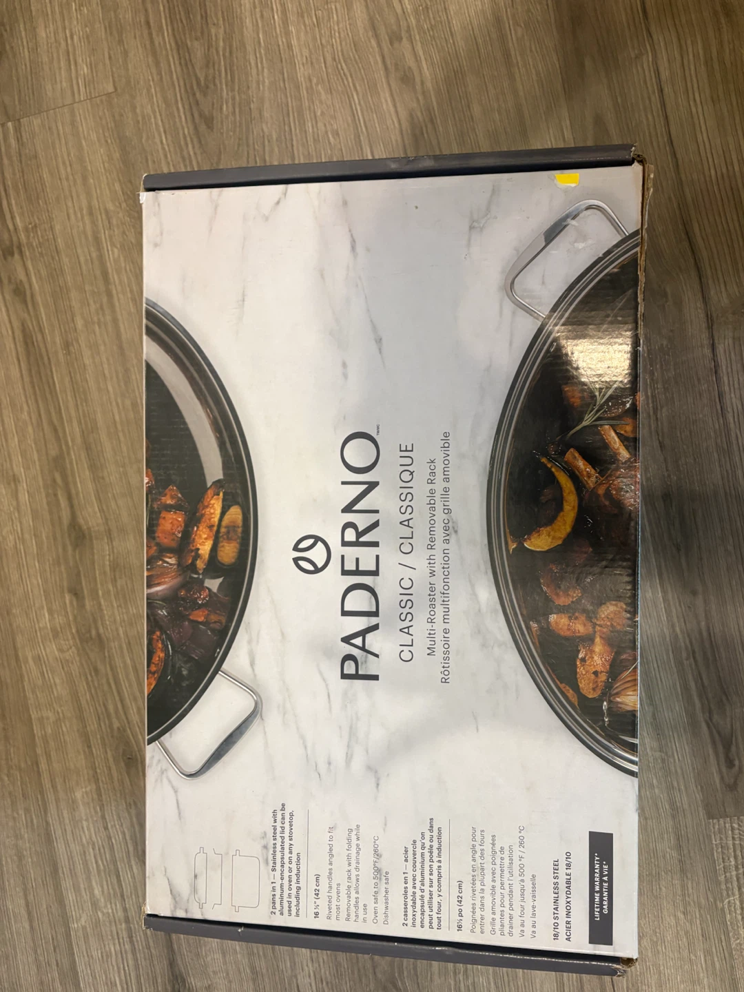 Paderno Classic Multi-Roaster with Removable Rack