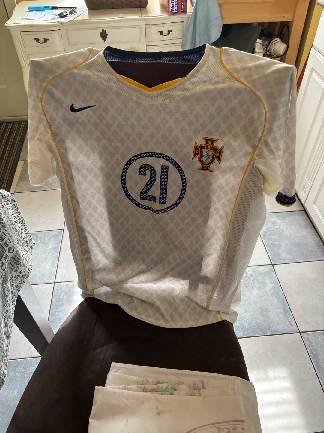 Portugal Soccer Jersey #21 - photo 2