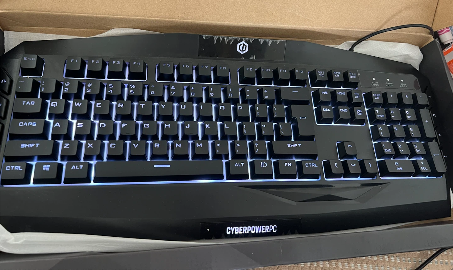 CyberPowerPC Multi-Color LED Gaming Keyboard - photo 3