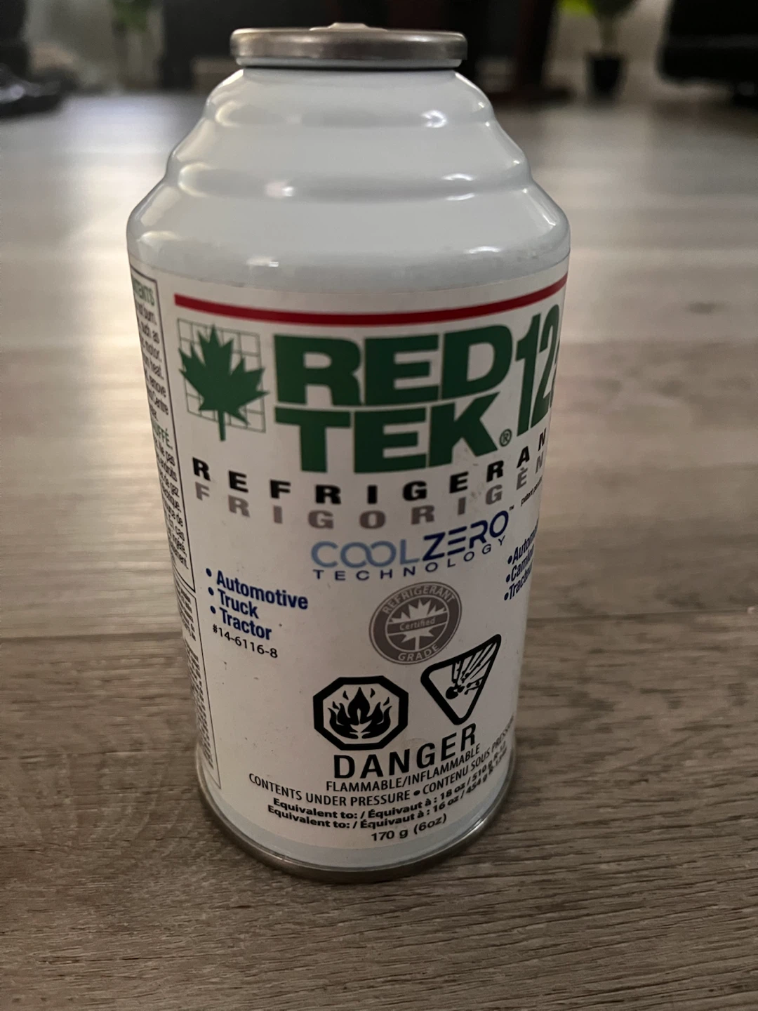 Red Tek 12a Refrigerant 170g - photo 3