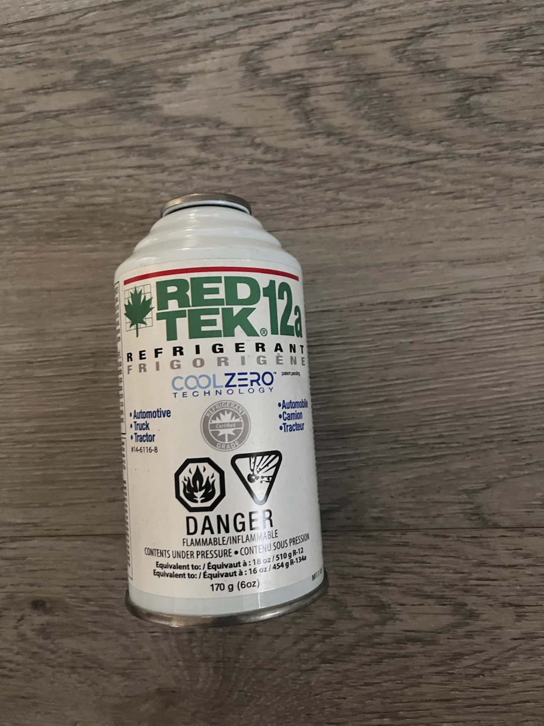 Red Tek 12a Refrigerant 170g - photo 4