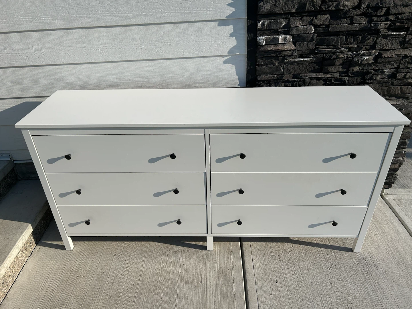 IKEA dresser with 6 drawers in white KOPPANG