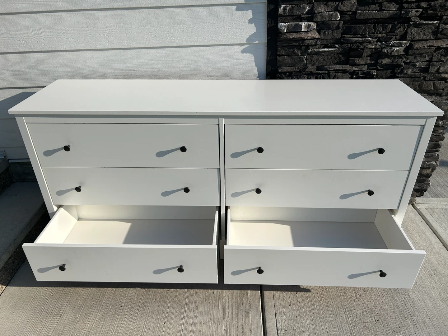 IKEA dresser with 6 drawers in white KOPPANG - photo 4