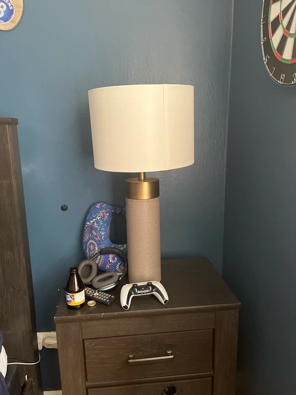 Table Lamp with Textured Base - photo 2