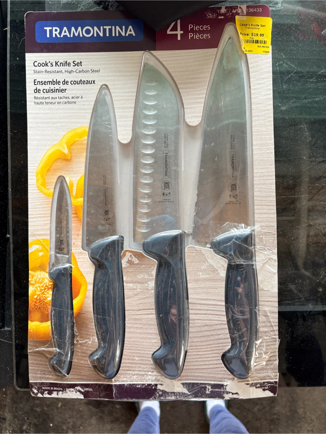 Tramontina Cook's Knife Set - 4 Pieces
