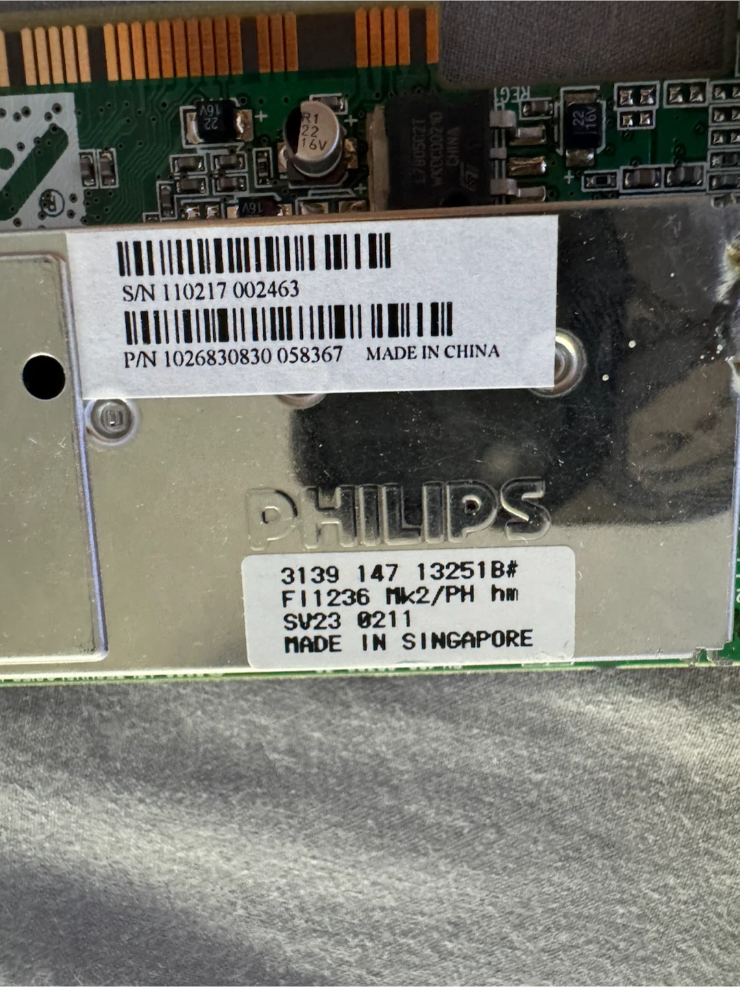ATI AGP Graphics Card with Philips TV Tuner - photo 2