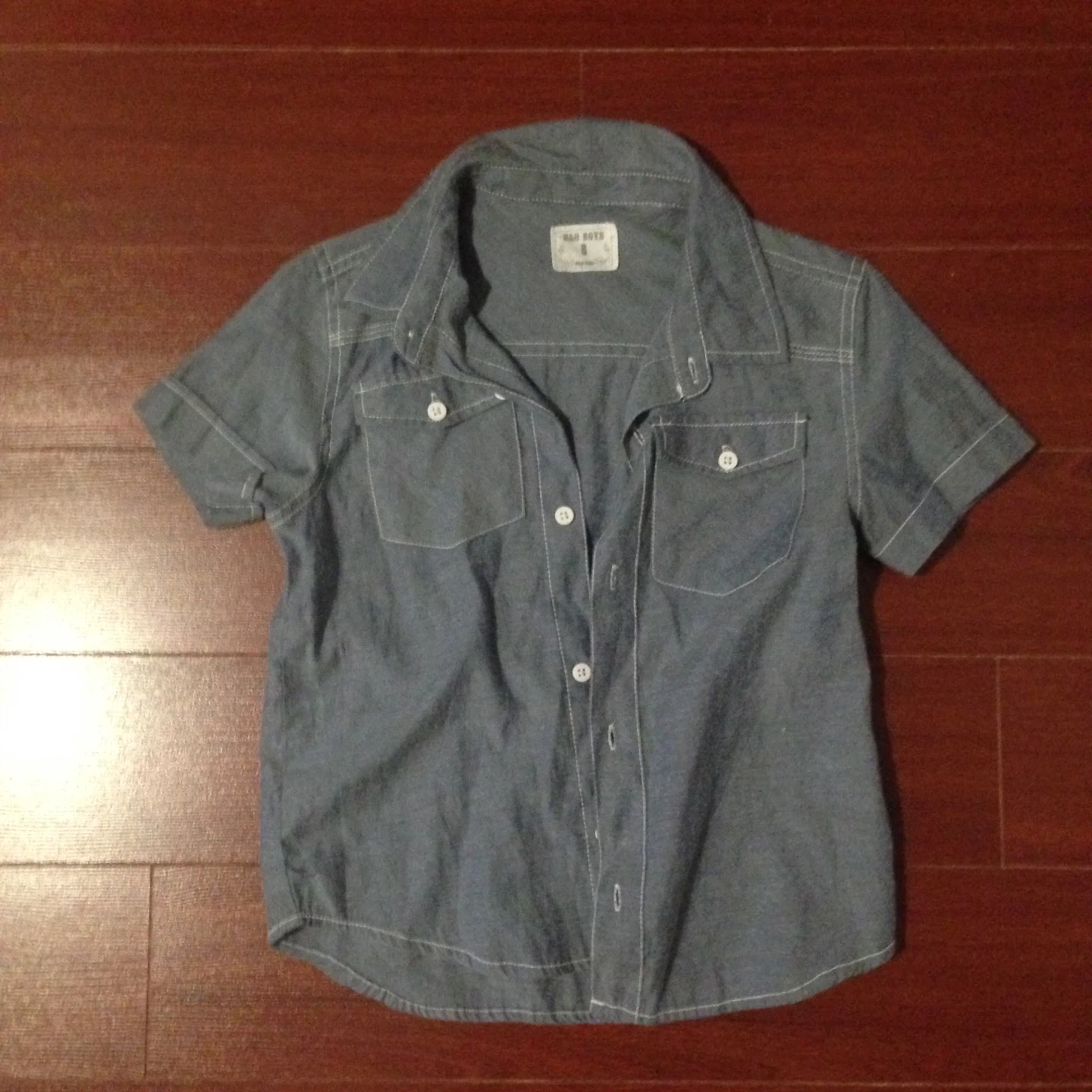 H&D BOYS Short Sleeve Shirt Size 8