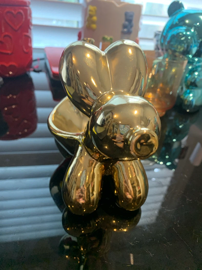 Chrome Balloon Dog Bowl - photo 5