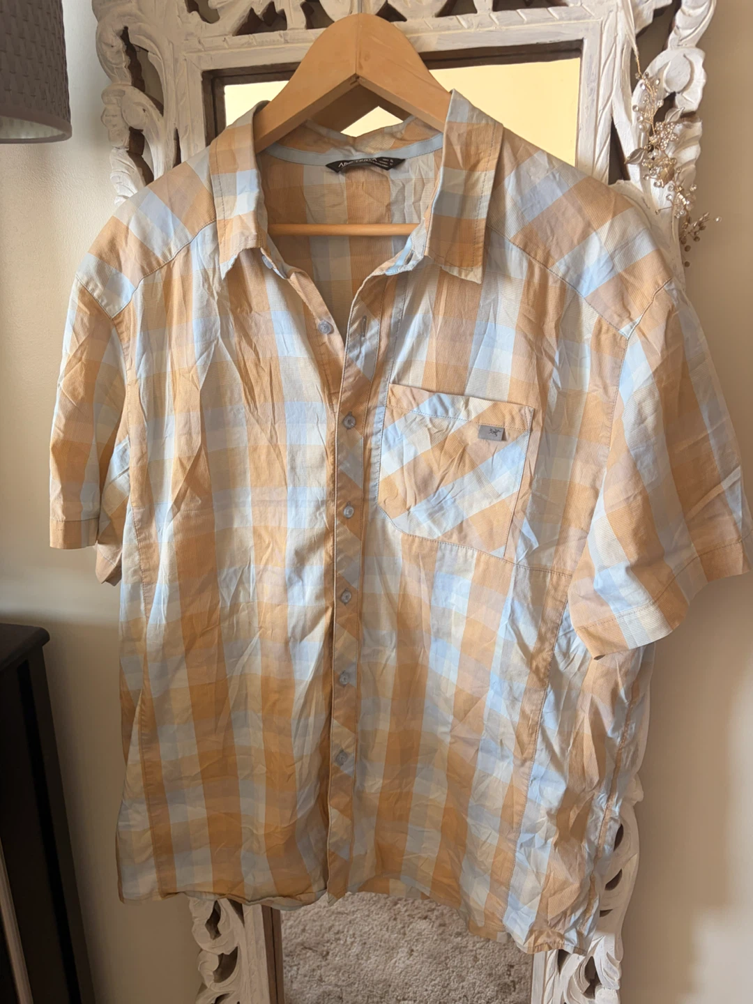 Arc'teryx Men's Plaid Button-Up Shirt XL