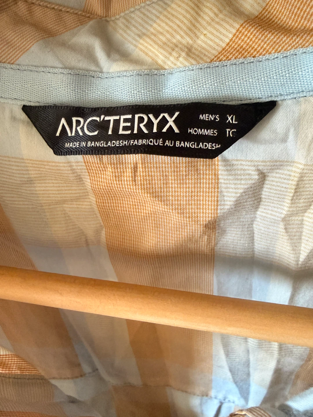 Arc'teryx Men's Plaid Button-Up Shirt XL - photo 3