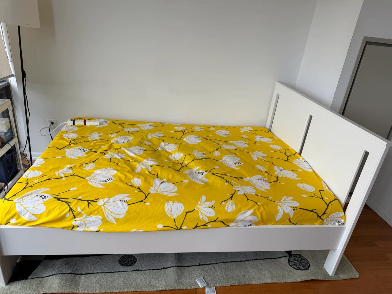 IKEA SONGESAND White Modern Bed Frame