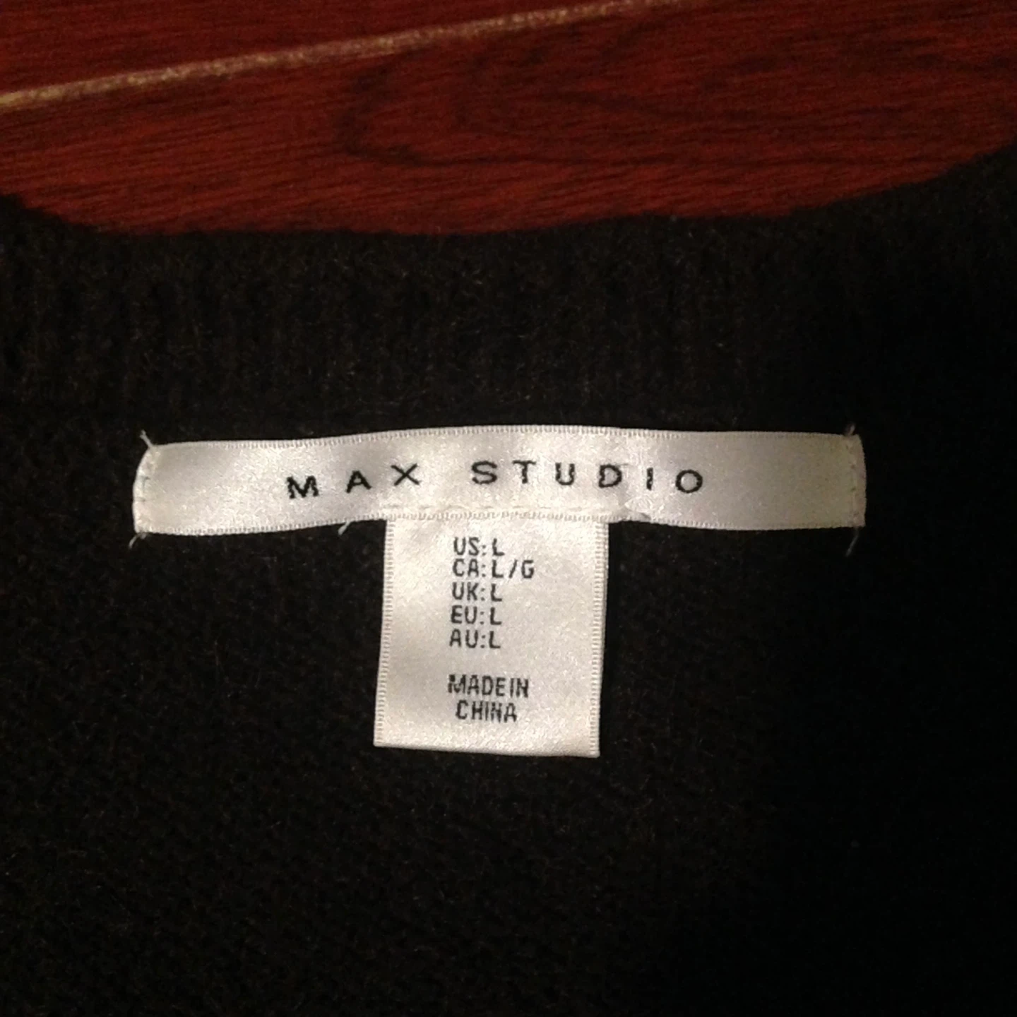 Max Studio V-Neck Sweater - Size L - photo 2
