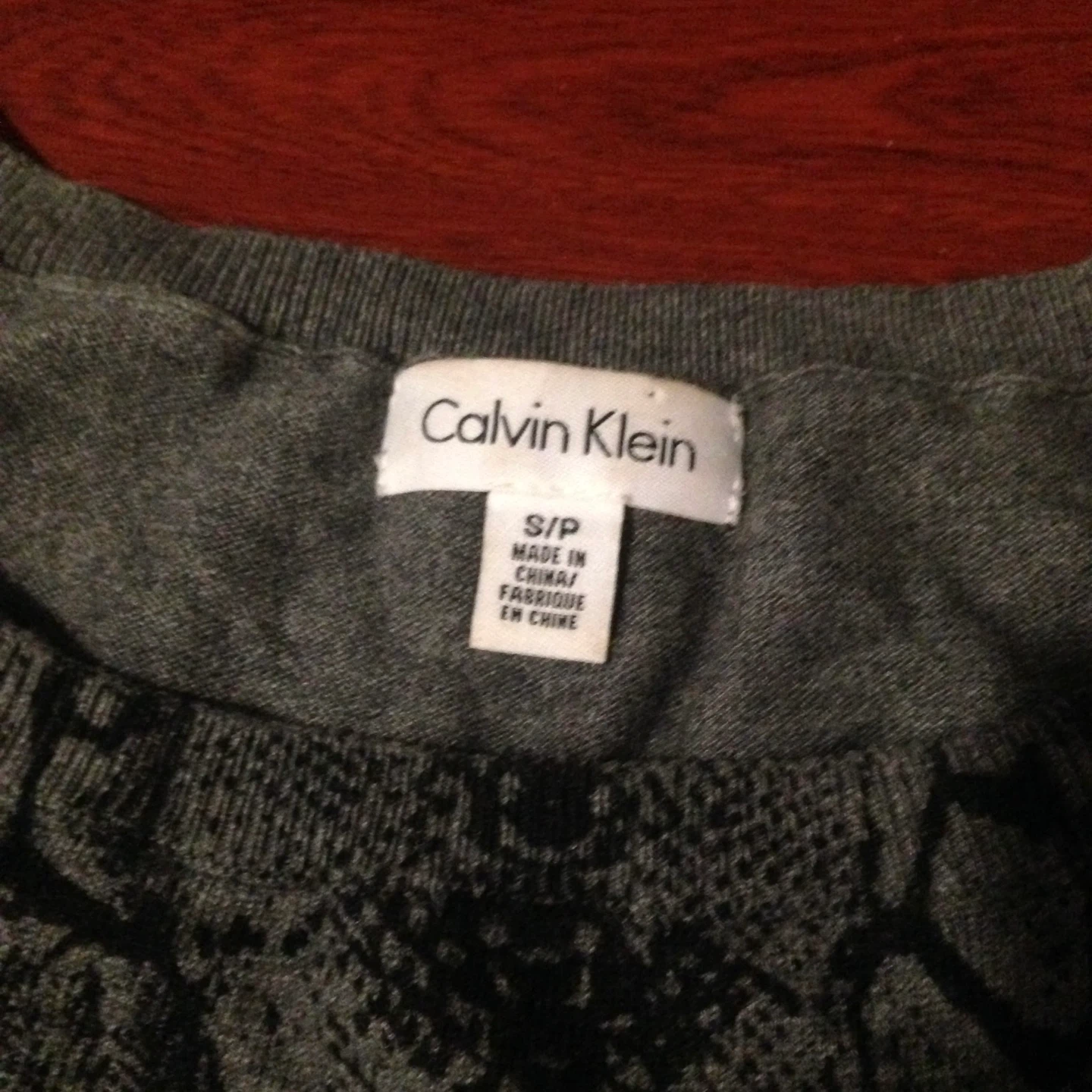 Calvin Klein Snake Print Sweater Size S/P - photo 2