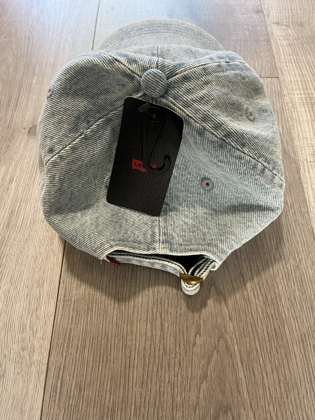 Levi's Denim Baseball Cap - Light Wash