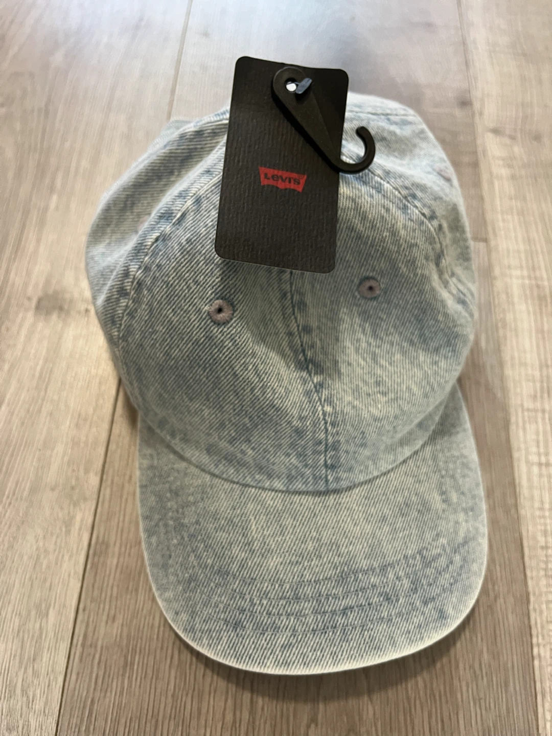 Levi's Denim Baseball Cap - Light Wash - photo 2