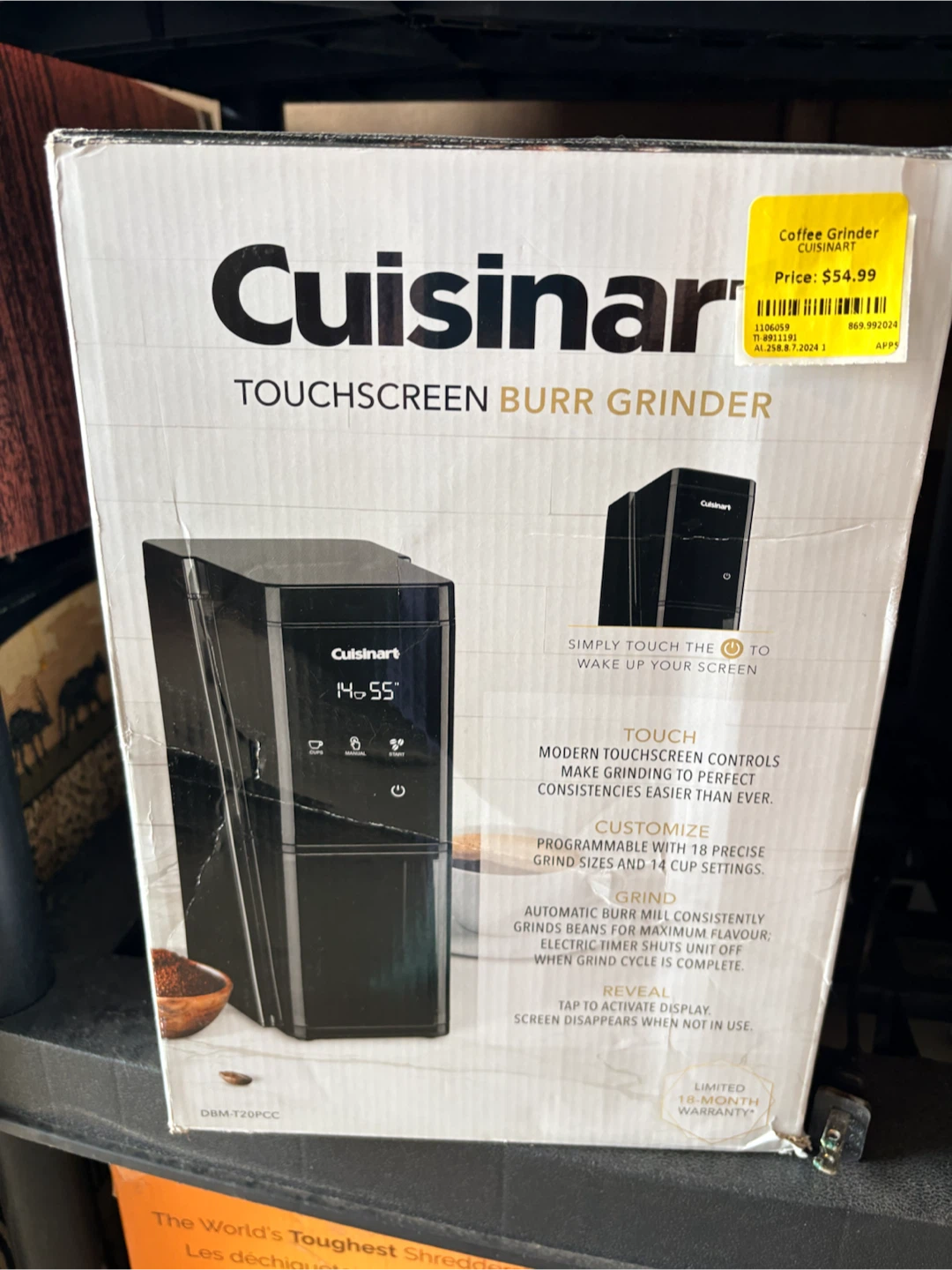 Cuisinart Touchscreen Burr Grinder
