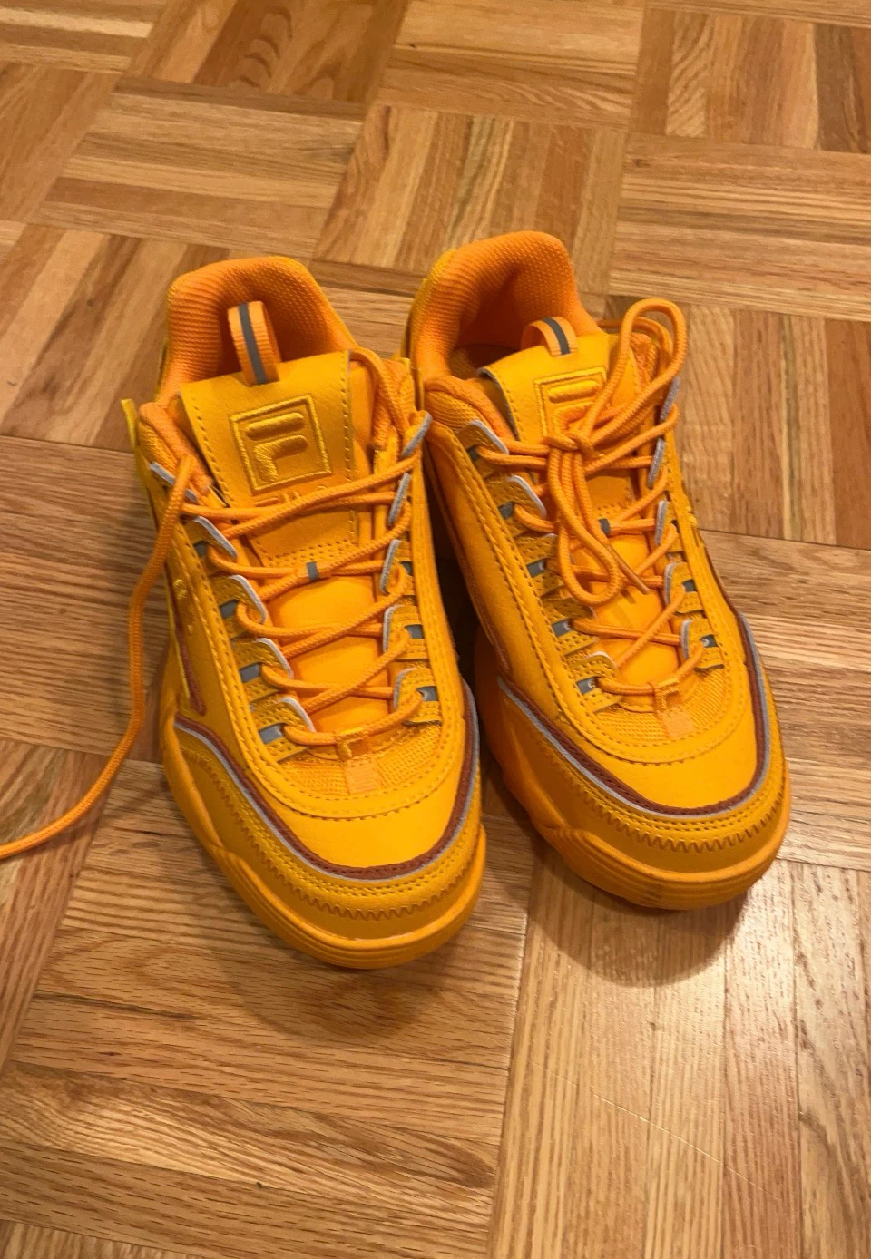 Fila Orange Disruptor II Shoes