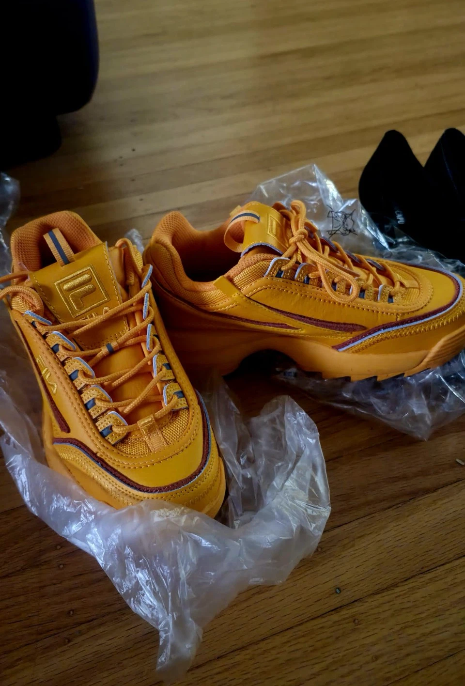 Fila Orange Disruptor II Shoes - photo 2
