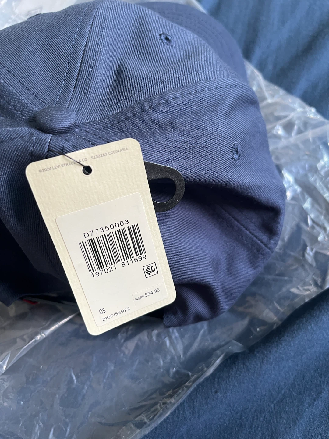 Levi's Blue Baseball Cap - photo 3