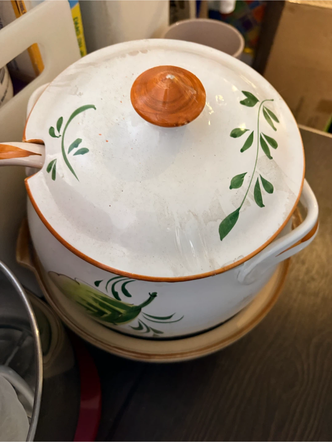 Soup Tureen with Ladle
