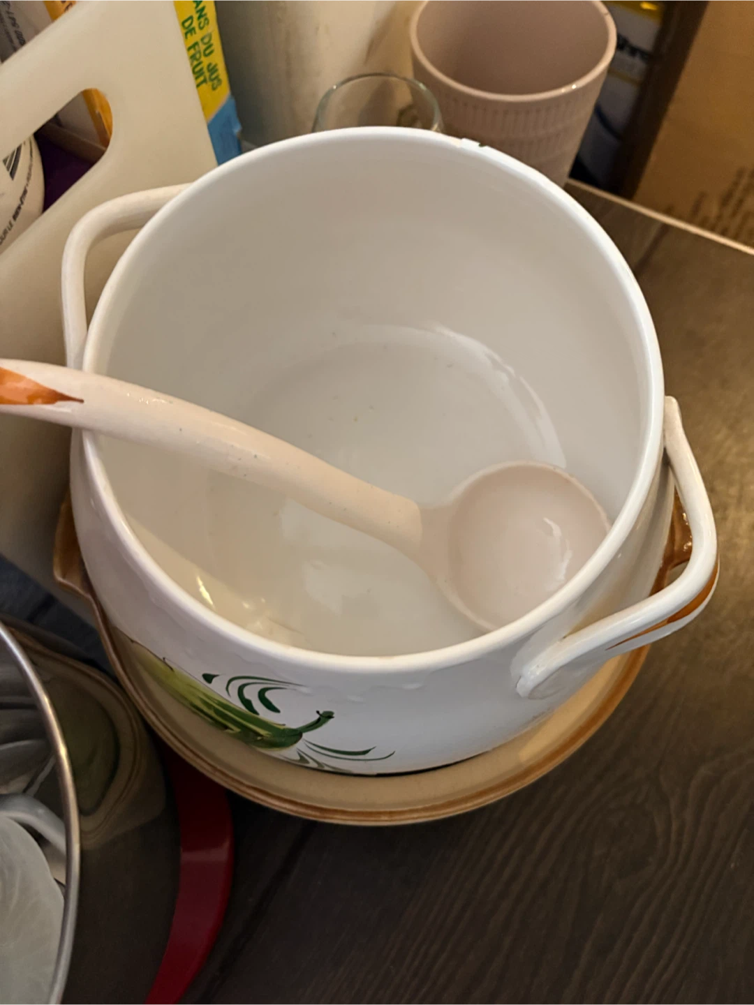 Soup Tureen with Ladle - photo 2